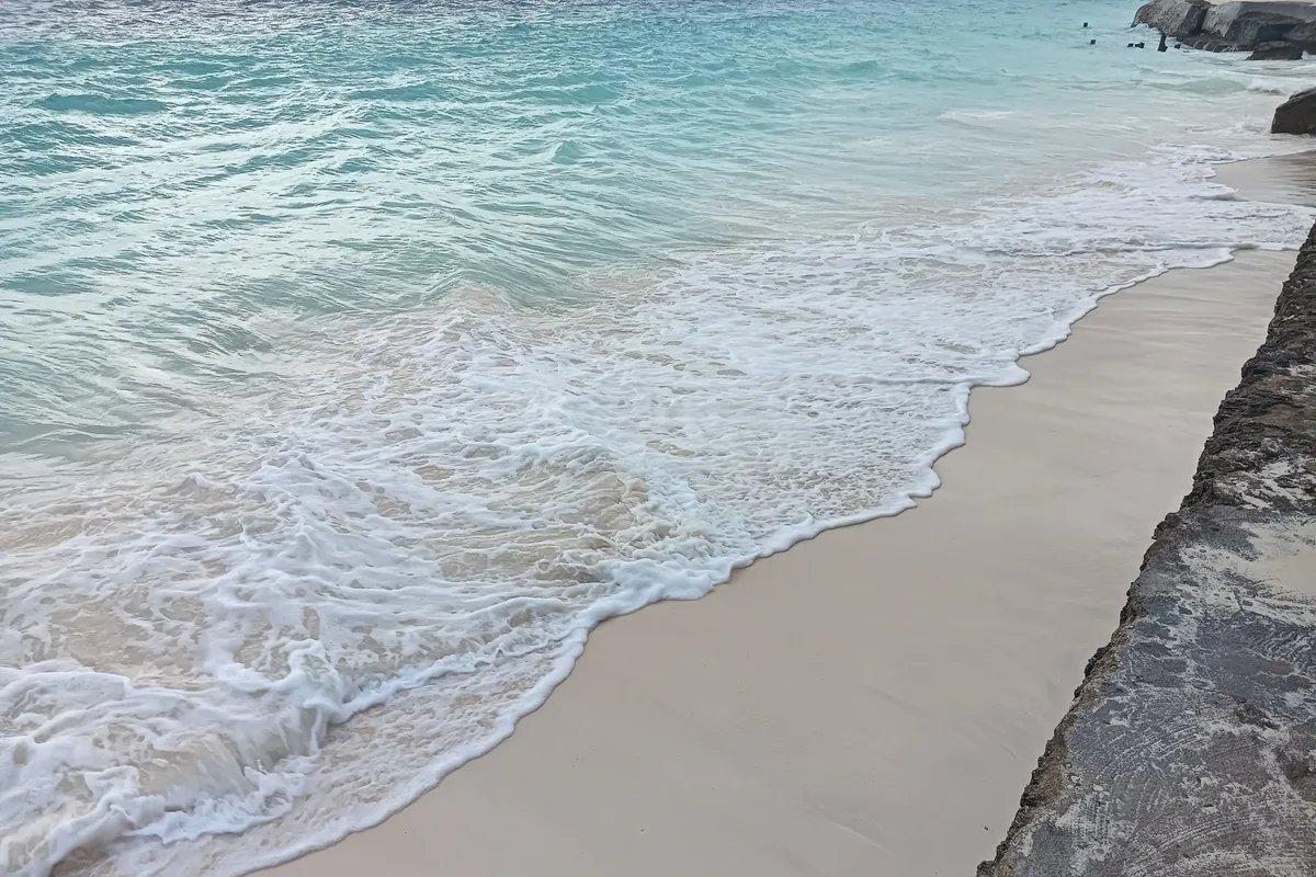 Nungwi coastline and beach on Zanzibar